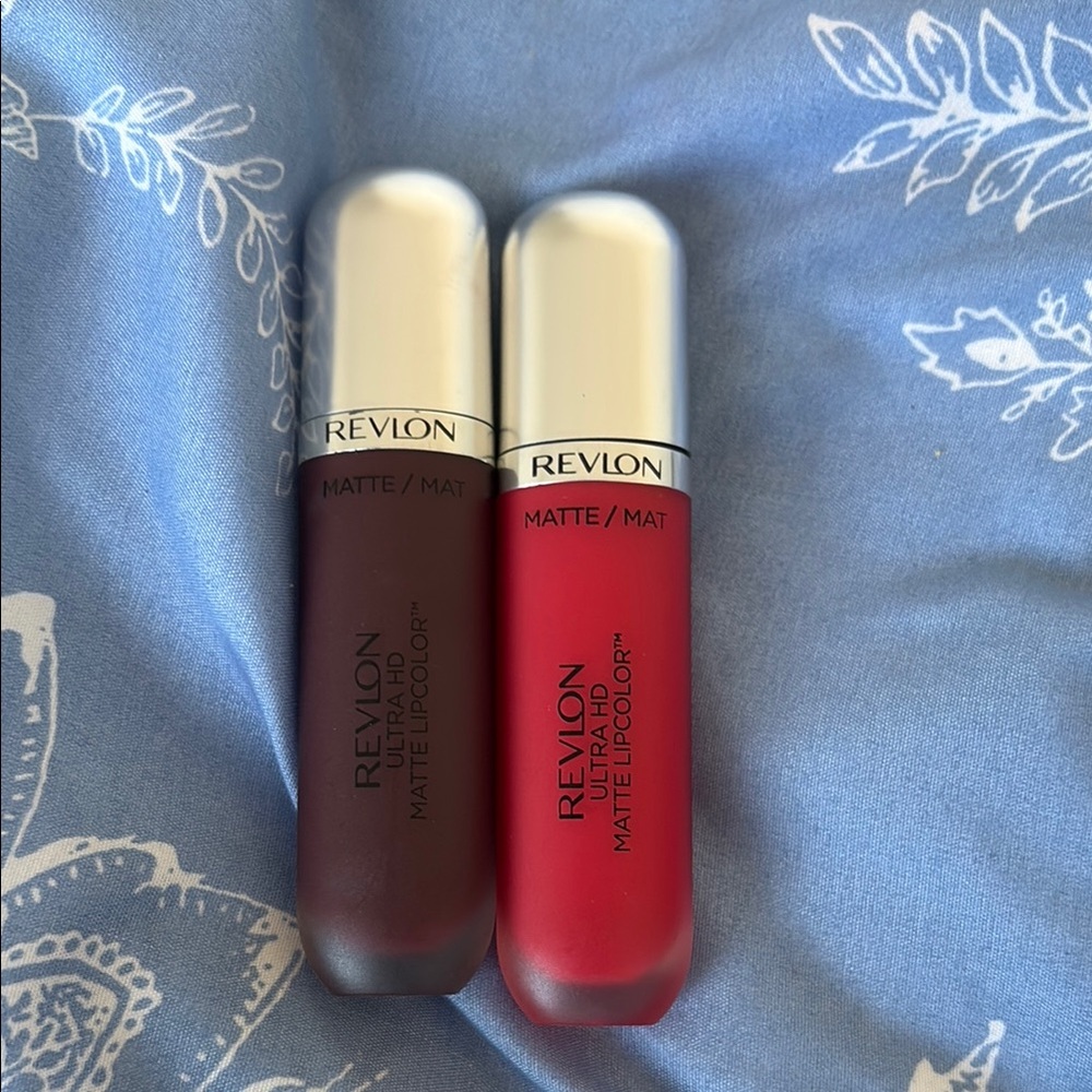 Revlon Ultra HD Matte Lipcolor Set - Red and Purple